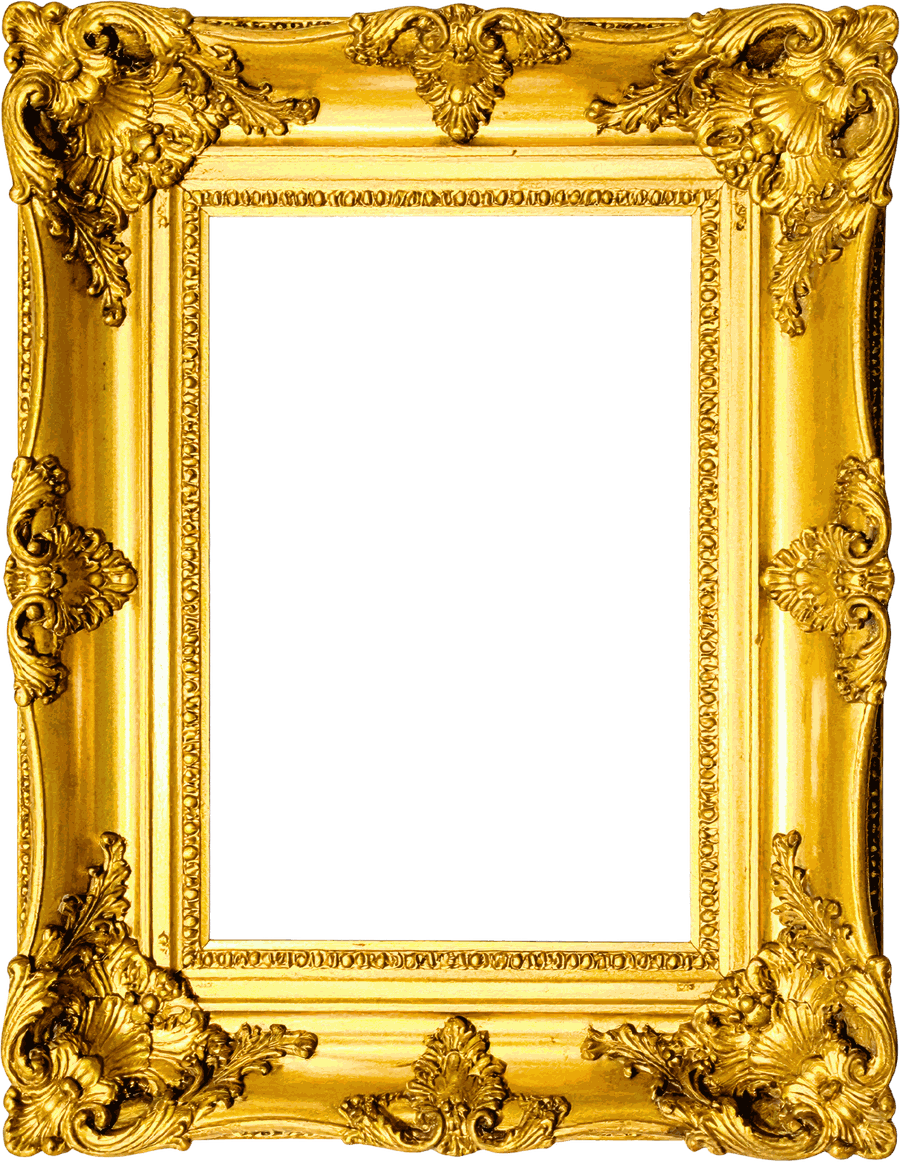 Gold frame, first place